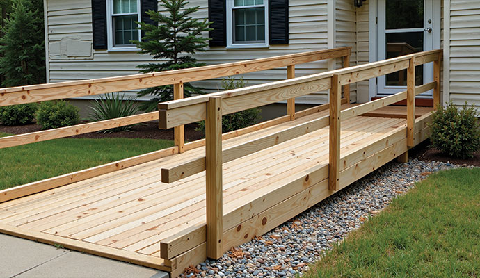 ADA compliant ramp