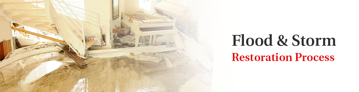 Flood and Storm Restoration Process in Little Rock, Conway & Benton, Arkansas