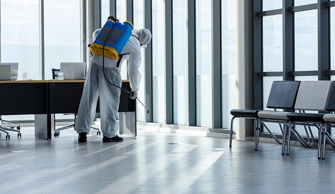 Commercial space disinfecting services Commercial space disinfecting services