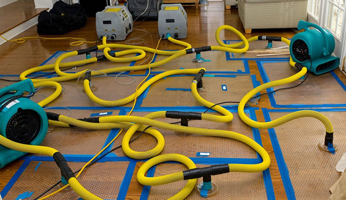 Water damage restoration