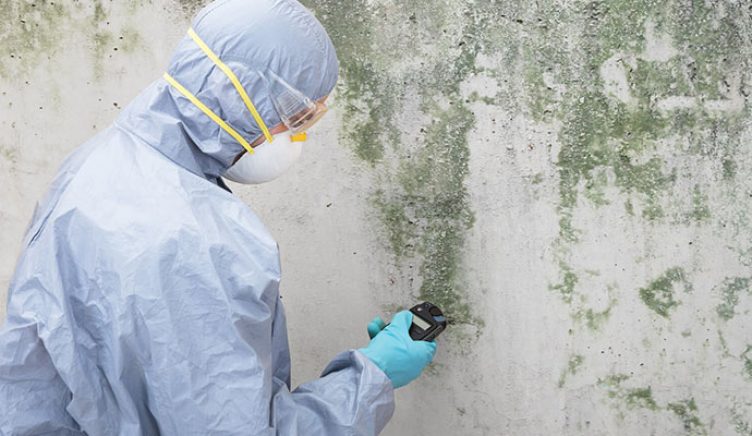 Mold remediation service