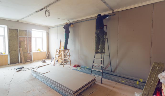Reconstruction work in progress