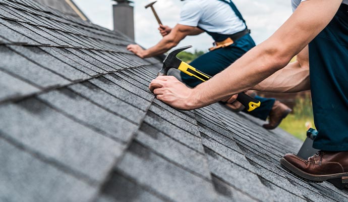 Roof maintenance service