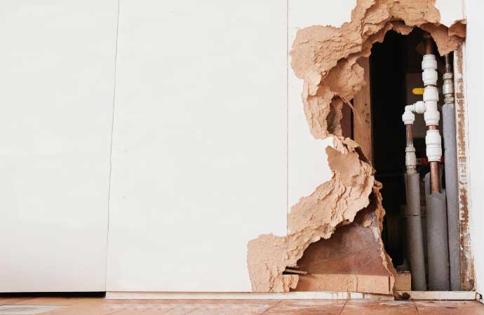 Broken Water Line Cleanup in Little Rock, Conway & Benton, AR